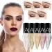 Shiny Glitter Liquid Eyeliner Kit - Waterproof Diamond-Shaped Eyeliner Set - Quick Dry Shimmer Silver Gold Beauty Makeup - 5 Colors - Buy Online on GoSupps.com