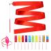 Novelty Place 10Pcs Dance Ribbons Streamers - 6.6Ft Gymnastics Dacing Ribbon Wands - Perfect Rhythm Ribbon Sticks for Unisex Kids Talent shows, Artistic Dancing, Baton Twirling (10 Colors)