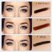 Waterproof Eyebrow Pencil - Liquid Eyebrow Makeup for Defined Natural Looks (Black) | Shop Internationally - Buy Online on GoSupps.com