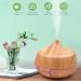 Aroma Diffuser with Essential Oils - 400ml Ultrasonic Aromatherapy Humidifier with Color Light & Timer for Bedroom Apartment & Office - Yellow - Buy Online on GoSupps.com