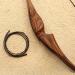 Flemish D97 Bowstring Replacement for Longbow & Recurve Bow - 14-16 Strands - 56-68 inches - AMO 58 - Khaki/Black - Buy Online on GoSupps.com