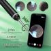 VITCOCO Ear Wax Removal Kit 1920P HD Ear Cleaner with Camera Ear Wax Remover Tool WiFi Otoscope with 6 LED Lights & 8 Ear Spoons Visual Ear Scope for iPhone iPad Android Adults Kids Pets(Black) - Buy Online on GoSupps.com