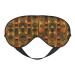 SSIMOO Native American Print Ultra-Soft Light-Blocking Eye Mask for Optimal Comfort and Restful Sleep Black
