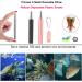 2 Pack Reusable Metal Straws Collapsible Stainless Steel Drinking Straw Travel Portable Telescopic Straw with Case 2 Cleaning Brushes Included Black/Rose Gold Black-Rose Gold - Buy Online on GoSupps.com