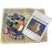 Latch Hook Rug Kit - Cat Design Crocheting Carpet | Pre-Printed Canvas Cushion Mat for Sofa Decor | Acrylic Yarn Tapestry DIY Set - Buy Online on GoSupps.com