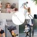 Uozonite Stroller Belt & Drinking Bank Belt | Silicone Pacifier Holder Adjustable Food Catcher Toy Clip Children's Bite Ring & Cup Holder - Light Gray - Buy Online on GoSupps.com