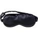 Slip Silk Sleep Mask Black - 100% Pure Mulberry Silk Eye Mask | Comfortable Sleeping Mask - Buy Online on GoSupps.com