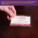 ATack Self-Sealing Laminating Pouches Business Card Size 9.5 Mil - Pack of 25 | Hard Self-Laminating Business Cards Pouch - Buy Online on GoSupps.com
