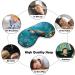 LynaRei Sea Turtle Sleep Mask | Adjustable Ocean Starfish Blindfold for Men and Women | Super-Smooth Soft Eye Cover for Travel and Nap - Buy Online on GoSupps.com