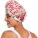 Hello Summer Gnomes Hair Towel 2 Pack - Super Absorbent Quick Dry Hair Turbans for Women & Girls - Buy Online on GoSupps.com