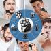 Bald Head Shaver 5 in 1 Electric Razor Kit for Men | USB Rechargeable | 6 Blade Head Shaver | Grooming Set - Buy Online on GoSupps.com