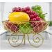 Kitchen Countertop Fruit Rack Fruit Basket Large Fruit Basket for Kitchen Counter Metal Fruit Storage Racks for Living Room Fruit Holder for Vegetables Snacks Fruit Trays for Party (Color : Onecolo Onecolor