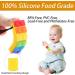 EXGOX Sensory Chew Necklace 2pcs Food Grade Silicone Teething Toys for Baby Chew Toys for Autism Teething Anxiety Biting Needs ADHD Sensory Toys with Adjustable Buckle for Boys Girls Child(Rainbow) Rainbow 2 - Buy Online on GoSupps.com