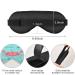 Light Blocking Sleep Mask - Cute Smiling Crab Eye Mask for Travel Naps & Sleep | Adjustable Soft Blindfold for Men & Women - Buy Online on GoSupps.com