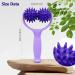Massage Balls Scooter & Roller - Self-Massage Tool for Back Legs Feet & Muscle Pain Relief - Purple - Buy Online on GoSupps.com