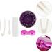 Contact Lens Case Travel Organizer - Purple Constellation Design for Lenses & Accessories - Buy Online on GoSupps.com