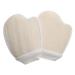 Beaupretty 2pcs Body Body Scrubber exfoliator Bath Brush rubbing Towel loofah Sponge Pads exfoliating mitt loofha pad Brush exfoliating Gloves Shower loufa Scrub Brush Massage