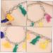 CALLARON 2 Pcs Resin Dinosaur Bracelet Silver Bangles Silver Decorations Charm Bracelet Charm Braclets Rope Bracelet Bracelets Hand Ornaments Accessories European and American Alloy Student 19.2X2.4cmx3pcs As Shownx3pcs - Buy Online on GoSupps.com