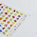 DIY Salon Nail Supplies Nail Art Decorations Nails Sticker for Summer Nail Art Sticker 5D Embossed Nail Stickers Fruits Smile Flowers Letters - Buy Online on GoSupps.com