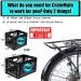 RuffLyfe DIY Crate Conversion/Bike Dog Carrier Package (Crate NOT Included) Padded Liner is 2 Sizes in One + 4 Point Safety Harness & Crate Fasteners Holds Pets 20lb+ for Safe Pet Bicycle Travel Light Grey - Buy Online on GoSupps.com