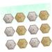 KOMBIUDA Wedding Stuff 12pcs Sugar Container Candy Container Hexagon Candy Holders Candy Box Candy Stand Western Style - Buy Online on GoSupps.com