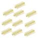 10 Pi ces peigne sourcil poil chien souffler boucles bonjour para d m lant bien- tre essencielle Anti- famille hair brush outil de massage des cheveux Plastique Light Green