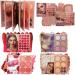 Palette De Maquillage En Forme De Livre - Multifonctionnel 6 Couches Portatif | Palette Maquillage Visage Complet Femme avec Blush - pour Femmes Filles D butant Quotidien Soir e Rencontres Transport S - Buy Online on GoSupps.com