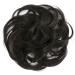 CAISHA by PRETTYSHOP Synthetic Fiber Hairpiece Scrunchie Scrunchy Updo Slightly Wavy Dark Brown G3B dark brown #6 G3B