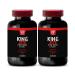 tongkat ali Complex - King Size for Men Complex, Formulated with Tongkat Ali, L-Arginine, Ginseng, Maca - maca Root Capsules for Women, 2 Bottles (120 Capsules)