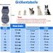 Shop Petloft Anti-Slip Dog Socks - 4 Pack with Adjustable Fastening for Small to Medium Dogs & Cats (XL Dark Blue Paw) | Indoor Slide-Resistant Socks for Pets - Buy Online on GoSupps.com