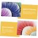 minkissy 25 Pairs Fake Eyelashes Eyelashes Dramatic Color Colorful Lashes Eyelashes Fluffy Costume Eyelashes Makeup False Eyelash Accessories Imitation Miss Delicate - Buy Online on GoSupps.com