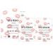 Dreamkiss Bio-Cellulose Lip Mask - Plumping Hydrating Sea Fern Collagen & Hyaluronic Acid - 2 Masks for Wrinkle Reduction - International Shipping - Buy Online on GoSupps.com