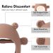 RMGVG Baby Teething Toys - Anti-Drop Silicone Mitten Teether for Infants 3+ Months - Pain Relief and Sucking Needs - BPA Free (Brown) - Buy Online on GoSupps.com