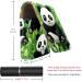 Travel Lipstick Organizer Case - Portable Makeup Bag with Mirror & Panda Bear Design | Perfect for International Shipping - Buy Online on GoSupps.com