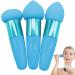 Foundation Sponge - Makeup Sponge Set Foundation Blending Beauty Sponge | Makeup Sponge Set for Dry and Wet Use Travel Cosmetic Tool for Foundation Concealer Blush blue - Buy Online on GoSupps.com