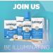 Lumineux Teeth Whitening Kit - Enamel Safe for Whiter Teeth - 7 Treatments, Mouthwash, Toothpaste & Bamboo Toothbrush - Non-Toxic, Fluoride Free - Buy Online on GoSupps.com