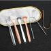 WILsem Stainless Steel Tongue Scraper - Fresh Breath Tongue Cleaner Brush with Travel Box - Set of 3 - Ideal for Home & Travel - Buy Online on GoSupps.com