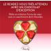 Venchi - Bo te M tal en Forme de C ur avec 6 Chocolates Valentines au Lait et Extra Noirs 75% V g talien Sans Gluten 48 g Id e de cadeau pour la f te des m res Bo te M tal C ur - Buy Online on GoSupps.com