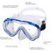 SwimStars Snorkel Set for Adults & Kids - Anti-Fog Mask with Adjustable Strap and Purge Valve Snorkel - Ideal for Snorkeling & Swimming - Adult Blue - Buy Online on GoSupps.com