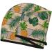 Hair Towel Wrap - Quick Dry Towel Turban with Button | Pineapples Palm Leaves Design - Perfect for All Hair Types - Buy Online on GoSupps.com