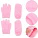 FOMIYES 4 Pairs Gel Care Kit Overnight Moisturizing Gloves Heel Moisturizing Socks Hand Gloves Moisturizing Socks for Men Gel Foot Covers and Gloves Dry Hands Facial Mask Yarn Miss - Buy Online on GoSupps.com