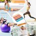 Resistance Bands Resistance Exercise Bands Set of 5 for Legs and Glutes Home Fitness Stretching Physical Therapy Pilates Flexbands Workout Bands Style2 - Buy Online on GoSupps.com