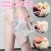 Bath Sponge & Loofah Set: 2Pcs Fast Foaming Bath Balls - Exfoliating Scrubber for Body & Face - Perfect for Home & Travel - Buy Online on GoSupps.com