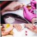 PRETYZOOM Glass Jar Candy Jar Decor Nail Dish Cups with Lids Dish for Acrylic Nails Nail Liquid Holder Nail Art Dish Nail Accessories Nail Art Accessories Nail Cups Glass Food Nail Supplies 1 - Buy Online on GoSupps.com