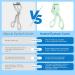 Rechargeable Heated Eyelash Curler - Quick Easy & Natural Curls | Handheld Electric Rizador de Pesta as (Blue) | Long-Lasting Makeup Solution - Buy Online on GoSupps.com