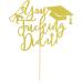 Arthsdite 1Pc You Did It Cake Topper/Class of 2024 Cake Decorations/Congrats Grad Graduation Party Decorations - Gold Glitter Gold You Did It Cake Topper - Buy Online on GoSupps.com