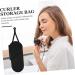 NOLITOY Curling Iron Storage Bag Hair Iron Silicone Bag Hair Dryer Bag Curling Iron Organizer Bag Universal Curling Iron Bag Hair Curler Pouch Curling Iron Carrier Curling Iron 29.50X13.50X2.00CM Black - Buy Online on GoSupps.com