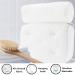 AEROiVi Bathtub Pillow - Neck and Back Support with Non Slip Suction Cups | Spa Bath Cushion - Buy Online on GoSupps.com