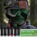 Eye Black Baseball Stick | Sweatproof Waterproof Face Paint for Sports | Colorful Makeup Sticks for Football Baseball Softball - Black Brown Green - Buy Online on GoSupps.com