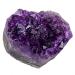 Natural Crystal Rough Natural Amethyst Geode Decor Heart-Shaped Quartz Crystal Cluster Amethyst Cluster Ornamental Specimens Creative Home Decoration Crafts 2in (Size : 2.4in)